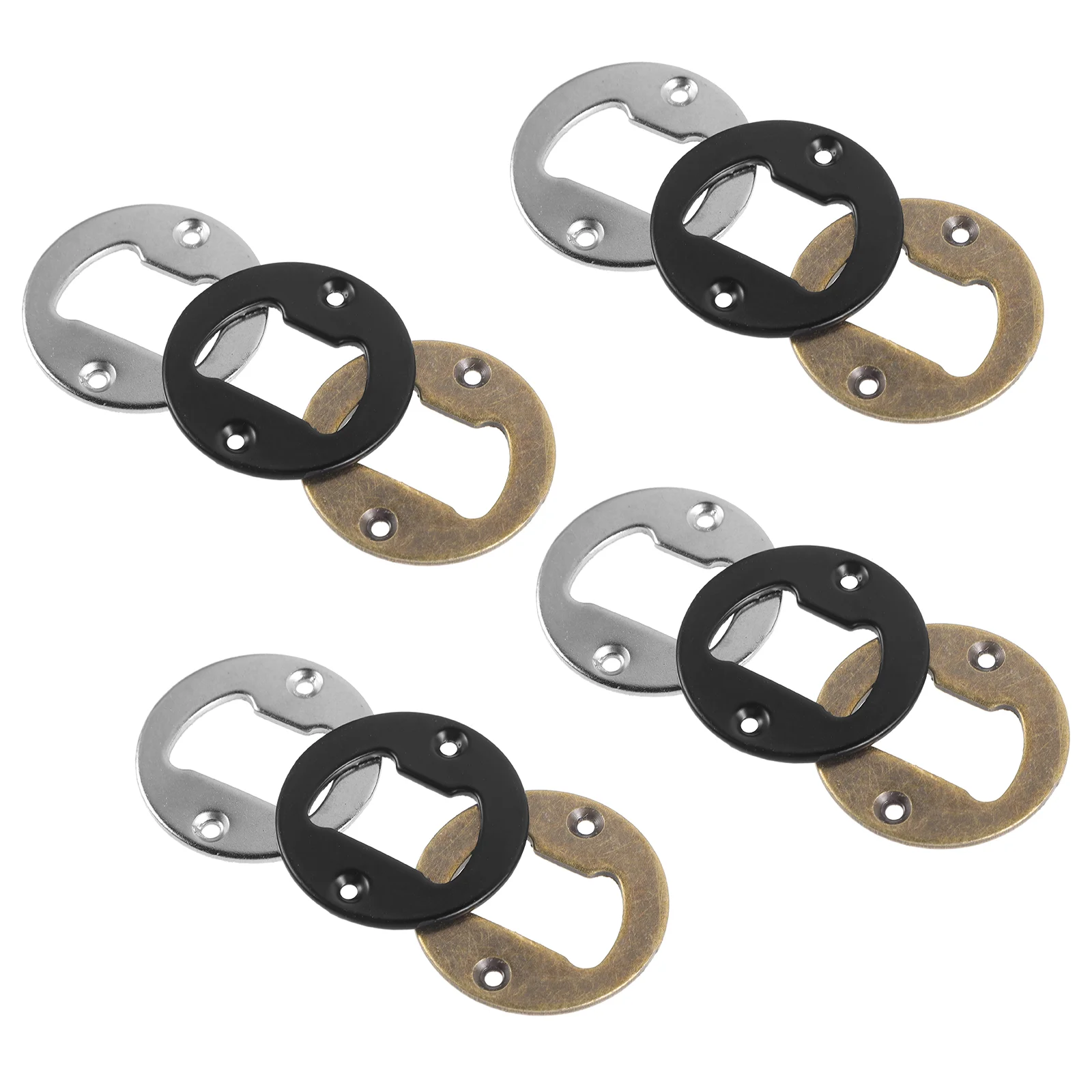 

Corkscrew Bottle Opener Round Insert Hardware Resin DIY Inserts Tricolor Kits Small