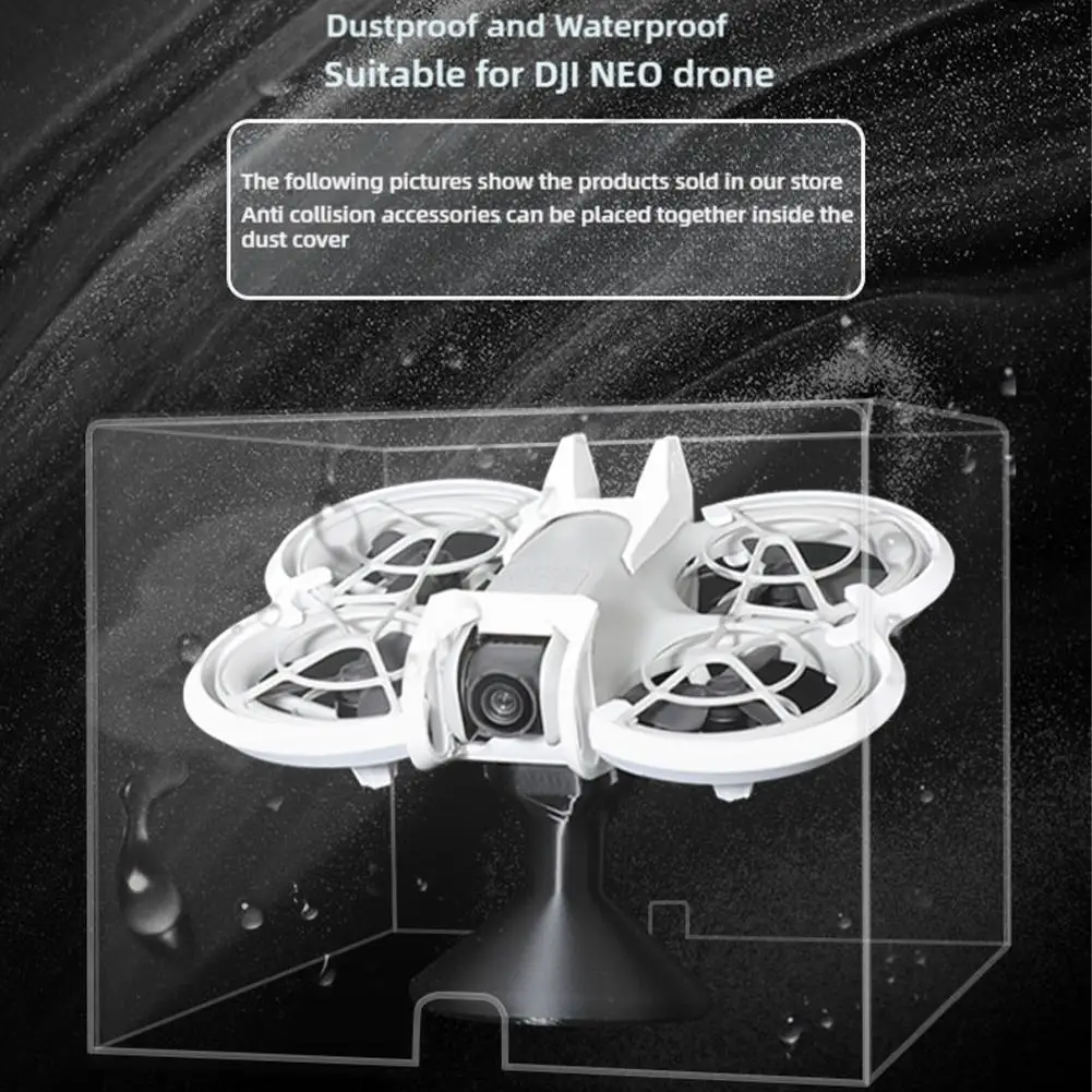 Прозрачный пылезащитный ящик для хранения дронов DJI NEO