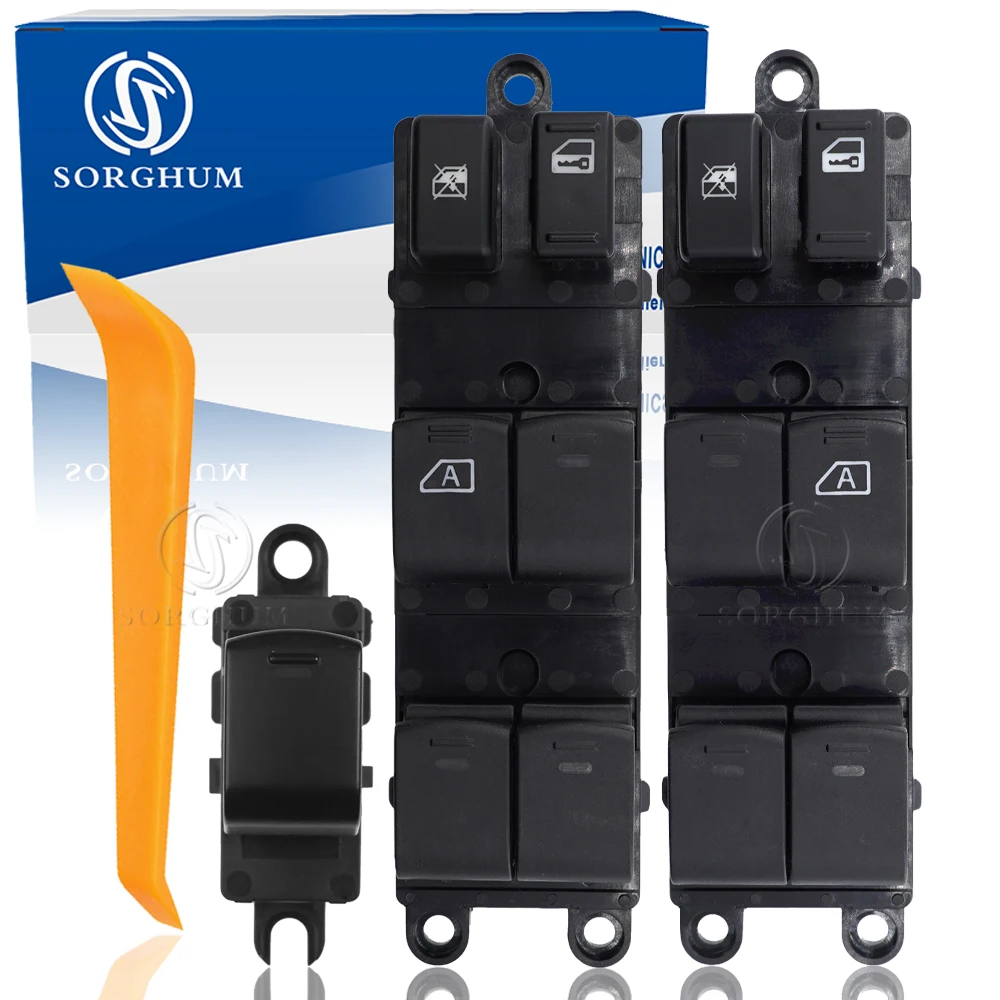 Левая Правая кнопка переключения окна водителя SORGHUM 25401-EA003 25401-EB70A 25411-EA003 для Nissan