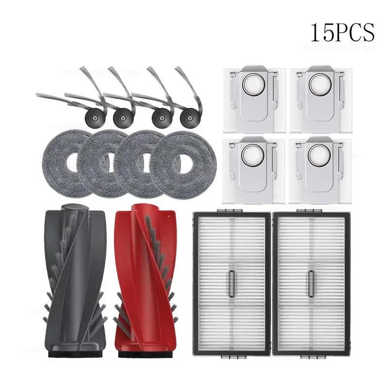 Для Roborock Saros 10R/G20S Ultra/S9 Maxv Slim аксессуары основная боковая щетка фильтр мешки для швабры запасные части для робота-пылесоса