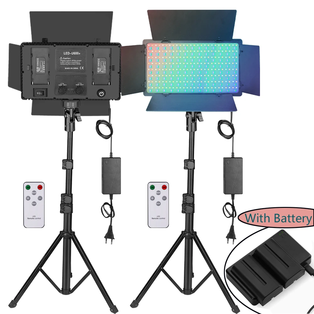 Фотолампа U800 RGB для телефона, ручная подсветка, для YOUTUBE, Tiktok