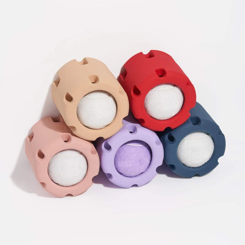 

Toy for Dog TPR Tennis Chew Ball Toy Interactive Puppy Toy Molar Cleaning Teeth Small Medium Large Dogs Accessories Pet Supplies