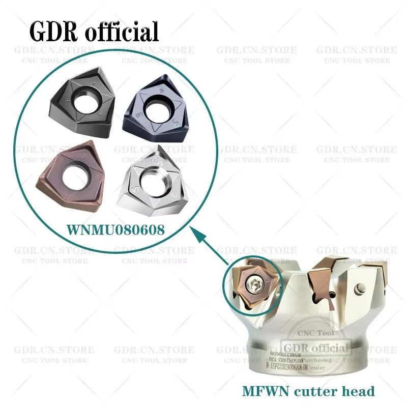 ГДР WNMU WNMU0806 080608 Двусторонний шестиугольный 90-градусный прямоугольный быстрый
