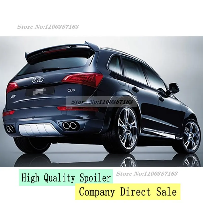 

High Quality Carbon Fiber Materail Q5 ABT Style Rear Trunk Spoiler Wing For Audi Q5 Spoiler 2009 2010 2011 2012 2013