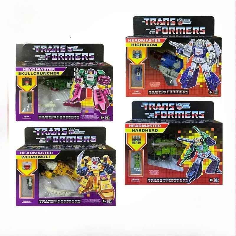 Фото Специальное предложение: Hasbro, Трансформеры IDW G1 в ретро-упаковке, серия Titan Return D-Class: Фетт, Морской Дракон, Человек-Волк, Крокодил №1