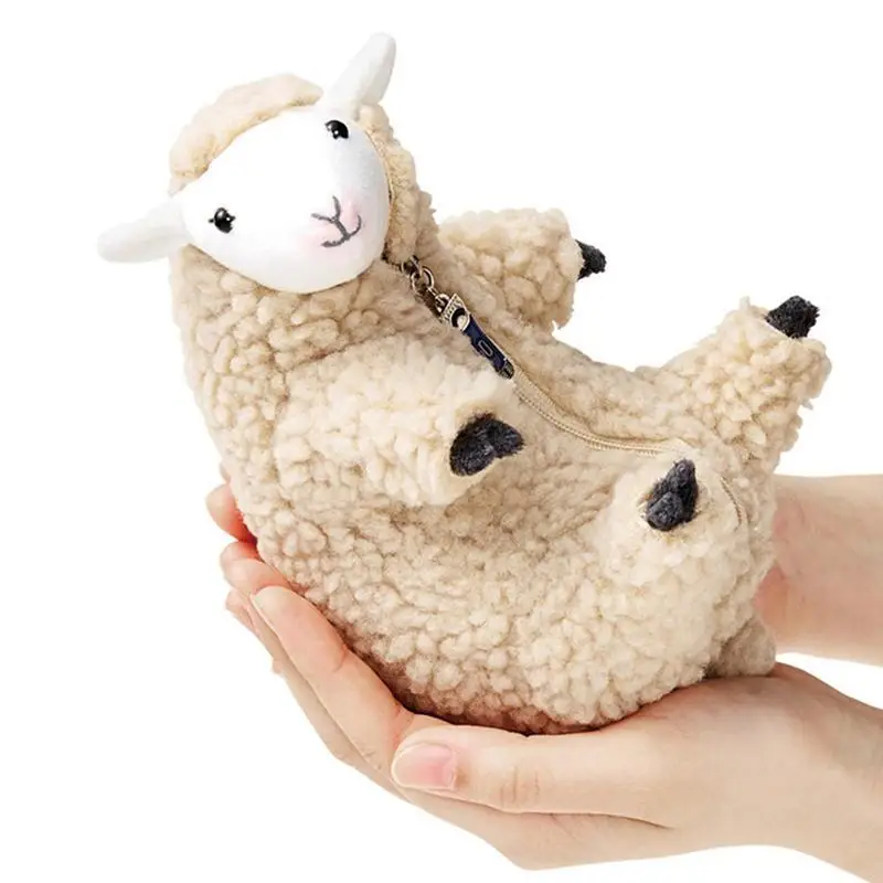 

Lamb Plush Toy Mini Cartoon Stuffed Lamb Plush Doll Novelty Plush Animal Toy Stuffed Pillow Plush Kids Toys Home Decoration Gift