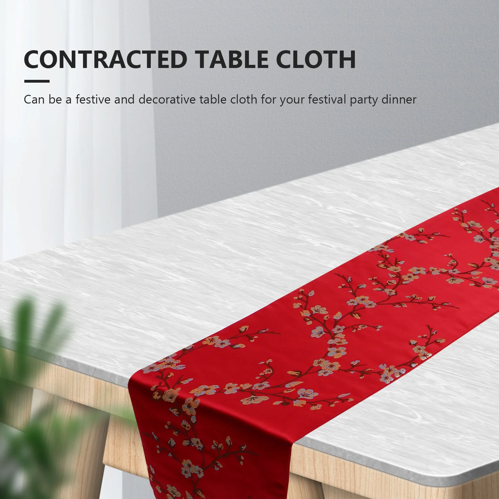 Скатерть по контракту китайская дорожка с цветком сливы украшение в стиле флага