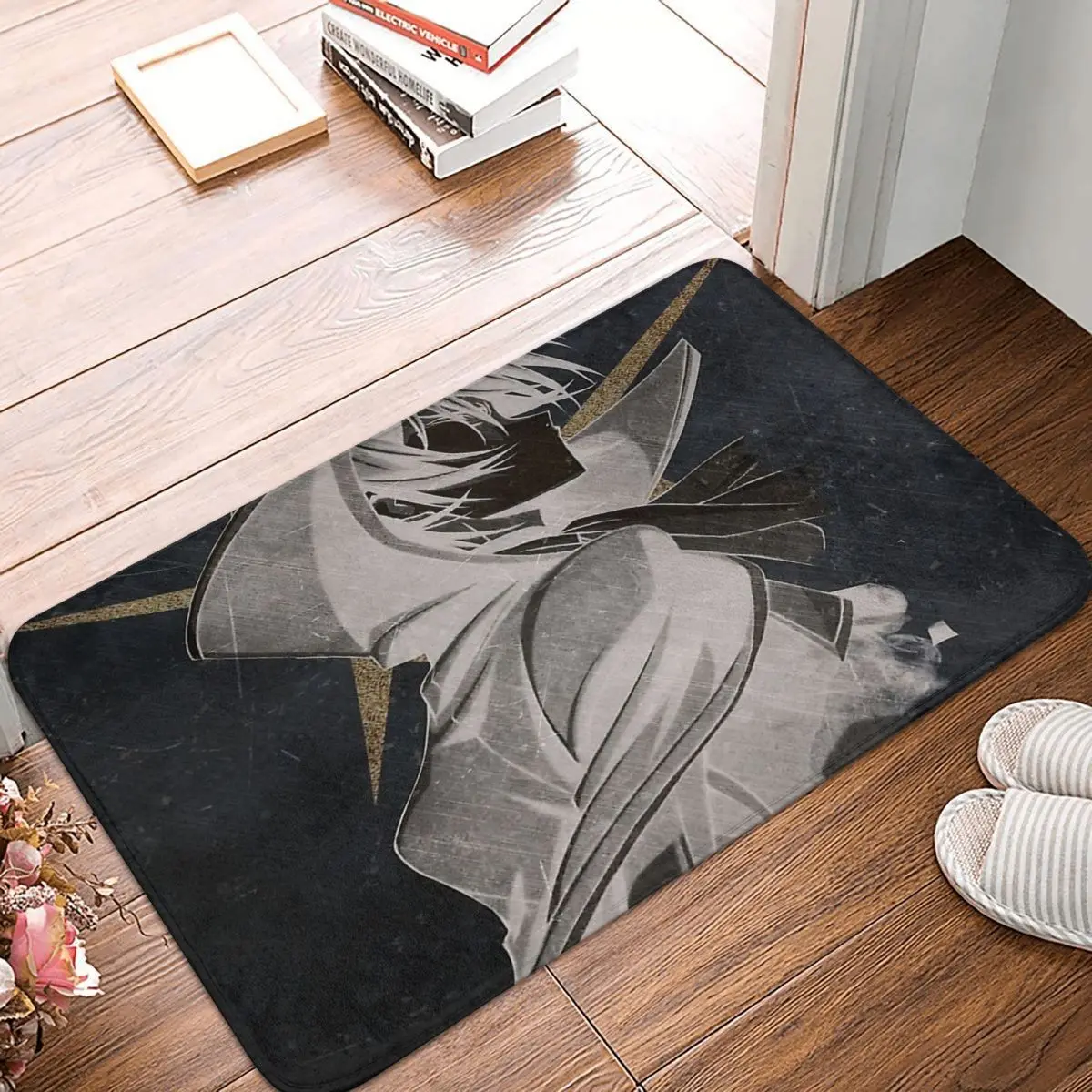 

Code Geass Japanese Mecha Anime Non-slip Doormat Lelouch Living Room Bedroom Mat Welcome Carpet Flannel Modern Decor