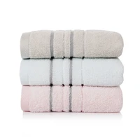 34x75cm 100 cotton solid color super soft water absorbing hand towel striped comfortable