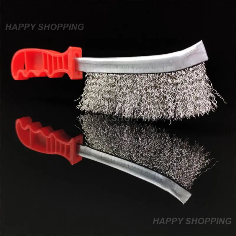 

Stainless Steel Wire Brush Paint Rust Remover Tools Metal Polishing Burring Cleaning Brushes