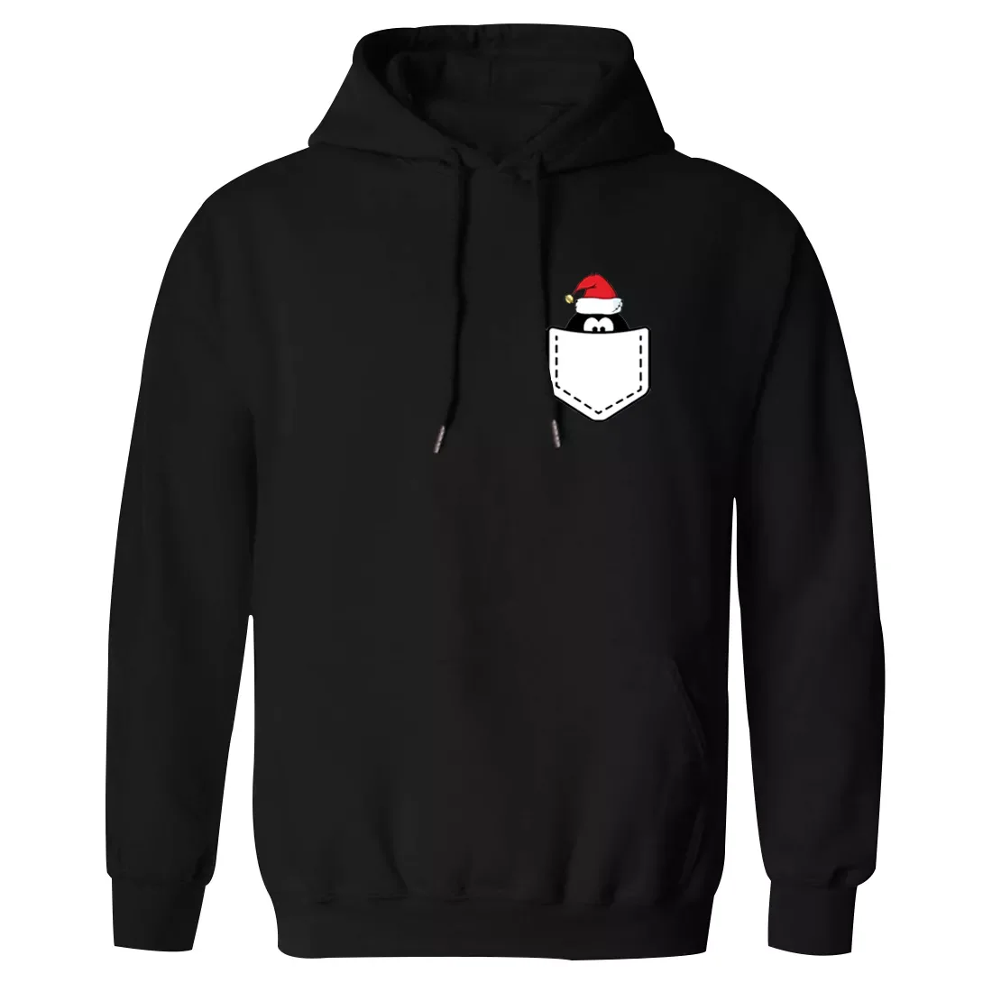 

Christmas Printing Mens Hooded Hip Hop Streetwear Sweatshirt Vintage Fashion Leisure Clothing Tops Retro Sudaderas Pullovers