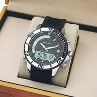 outdoor watch male student luminous waterproof sports mens large dial rubber electronic watch