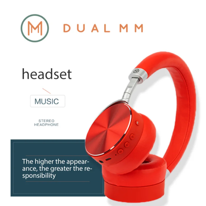 

Wireless Bluetooth Headset Portable Head-Mounted Hd Microphone Headset Long Battery Life Hifi Sound Quality Sports Headset