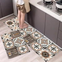 2022kitchen mat bath carpet floor mat washable durable home entrance doormat bathroom carpet living room decorative bedroom rugs