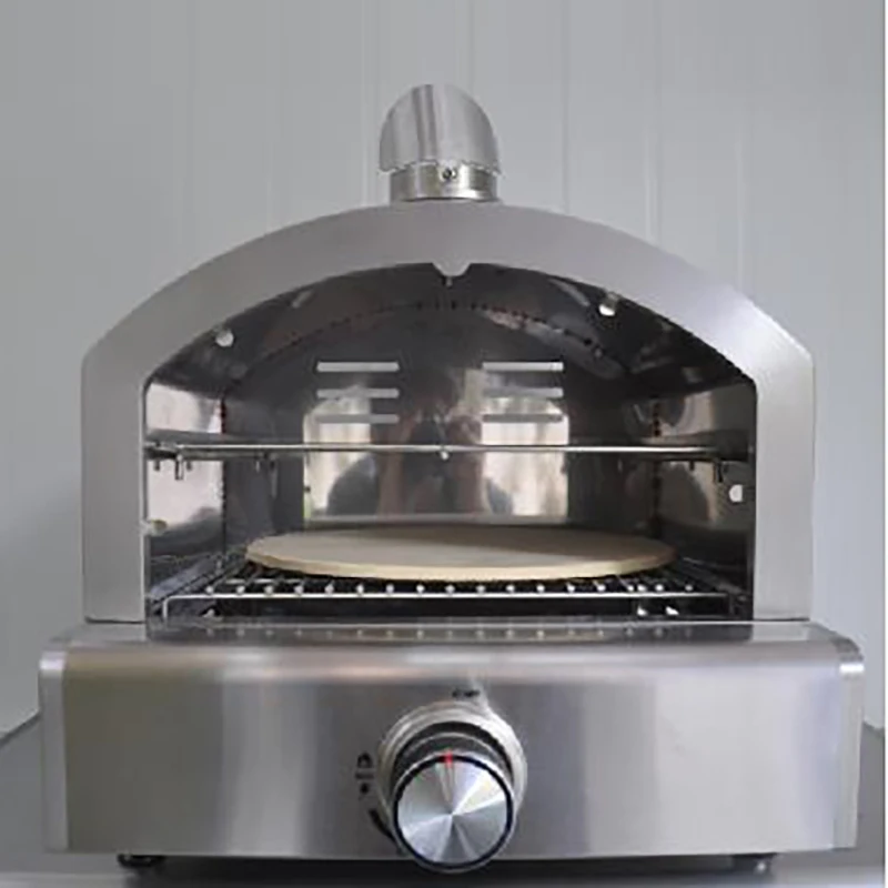 

Outdoor Gas 12 Inch Pizza Oven XM-039 Pizza Machine Stainless Steel Portable Household Oven Toaster Gas Oven