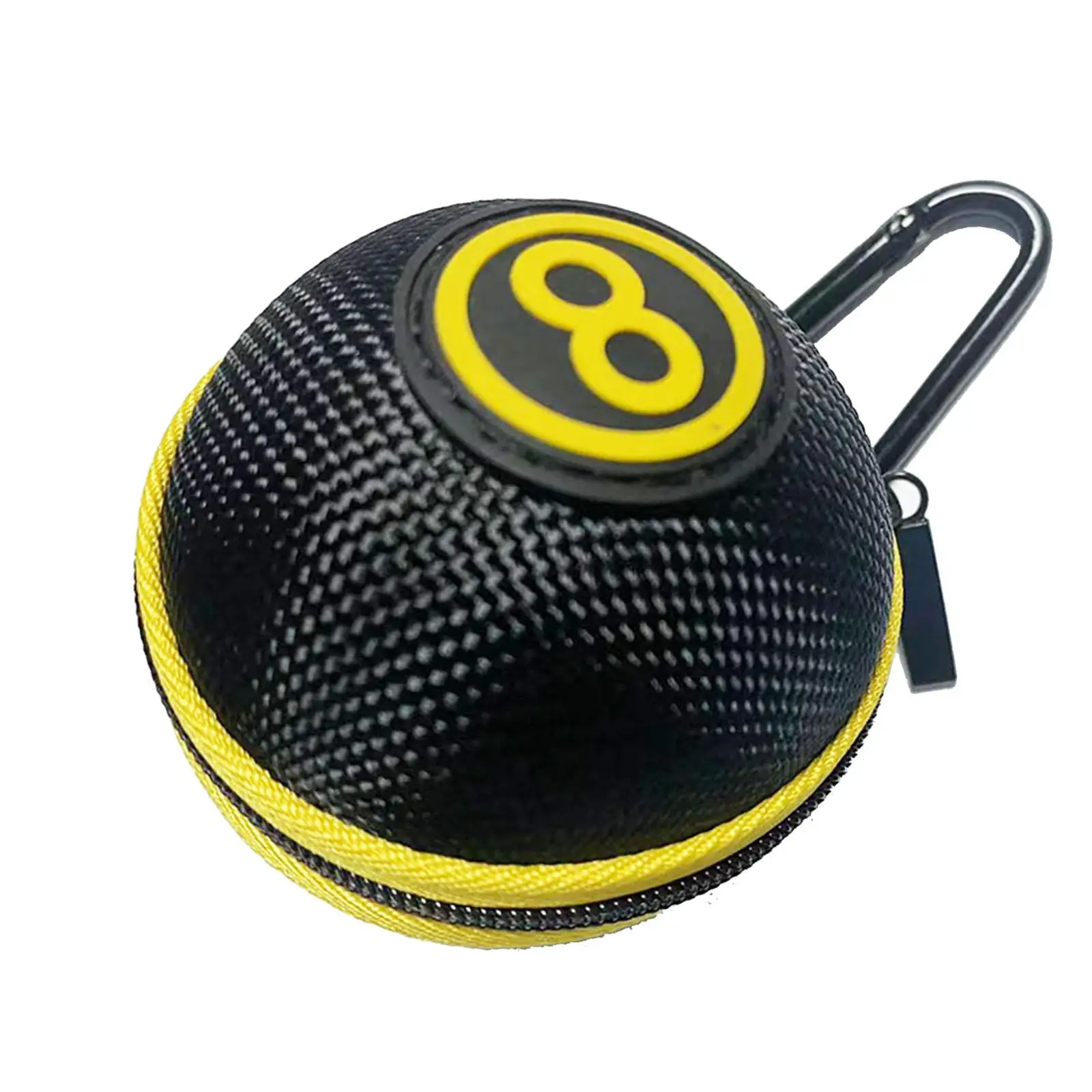 

Clip On Cue Ball Case Protector Holder Cue Chalk Bag for Attaching Travel