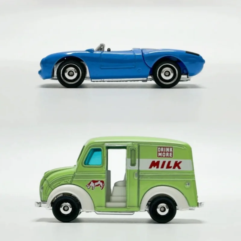 Фото Новая оригинальная коллекционная модель автомобиля Matchbox 80th Anniversary Edition Porsche Ford Milk Delivery Car из сплава с открывающимися дверями, JHB37, игрушка №5