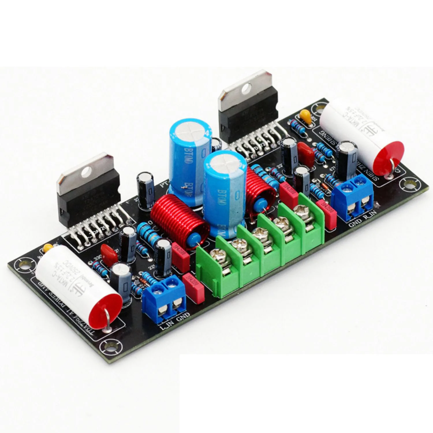 

DIY аудиоусилитель TDA7294 DYKBmetered