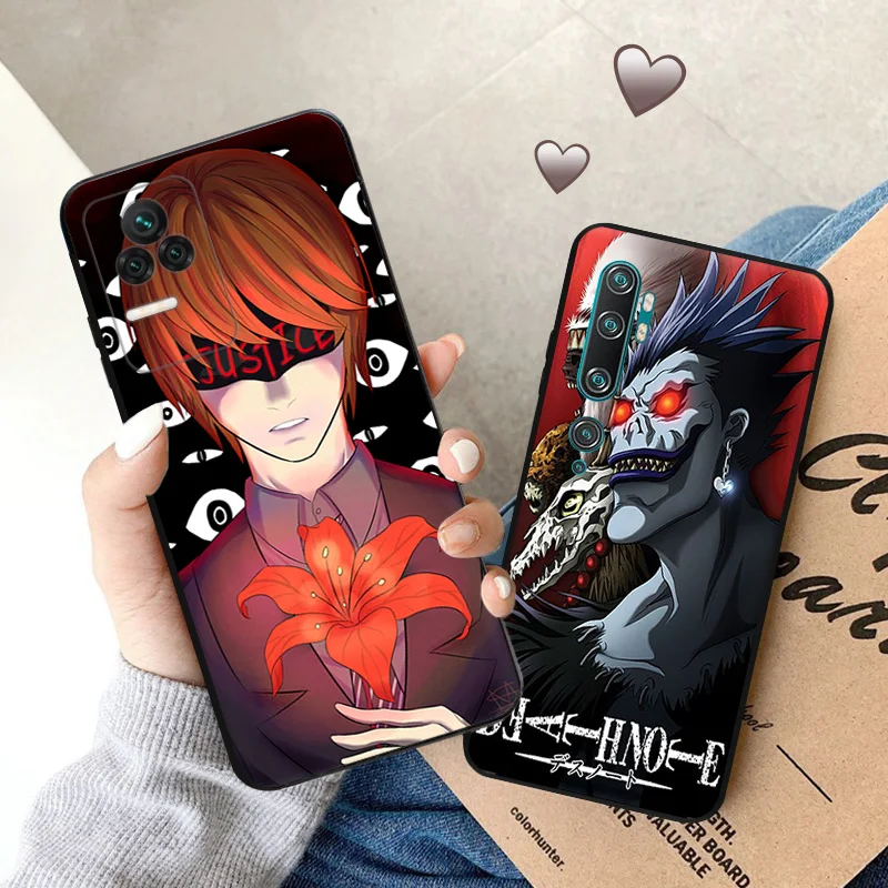 Ультратонкий черный чехол для телефона Redmi Note11 11s A1 A2 Plus K60 K50 K40 Xiaomi 14 11t 11Lite CC9 Pro