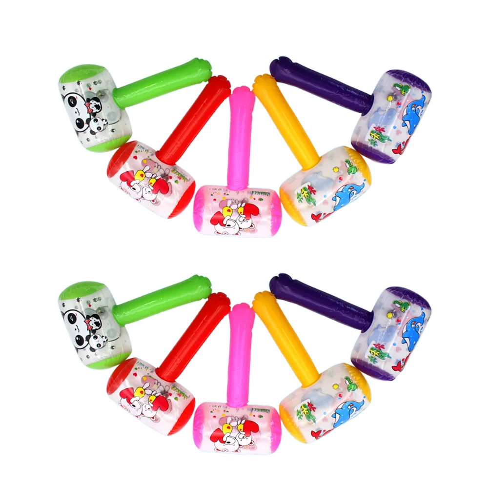 

Hammer Toy Inflatable Party Kids Squeaky Blowdecorations Hammers Malletconstruction Noise Favors Birthday Beach Hand Baby Gavel