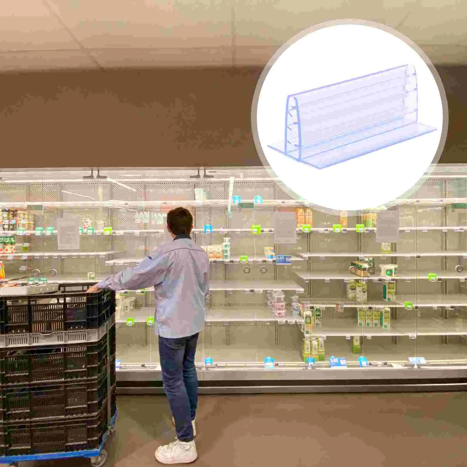 

10pcs Retail Shop Advertising Rack Price Display Holders Price Panels Holder