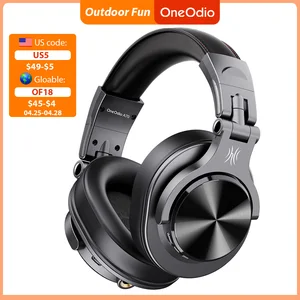 oneodio fusion a70 bluetooth headphones stereo over ear wireless headset professional recording studio monitor dj headphones free global shipping