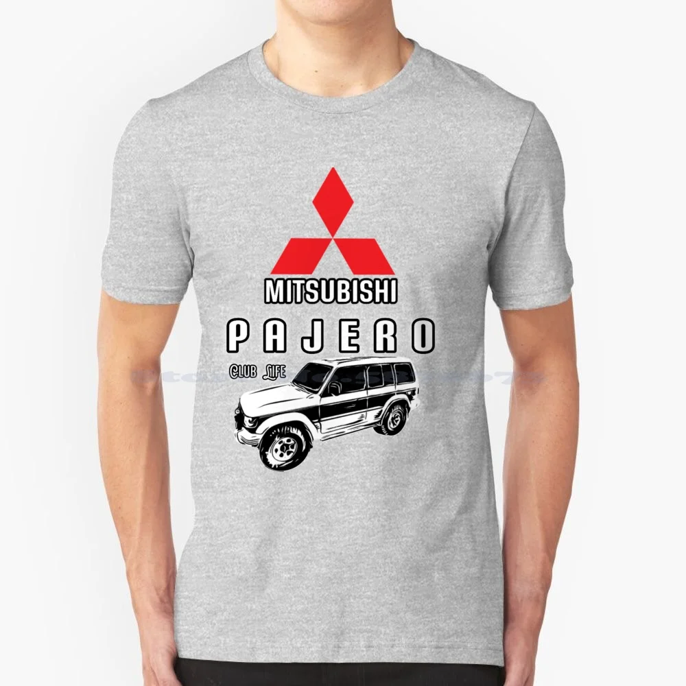 

Pajero 2 T Shirt 100% Cotton Tee 4X4 Off Road Offroad Car Pajero Retro Montero Vintage