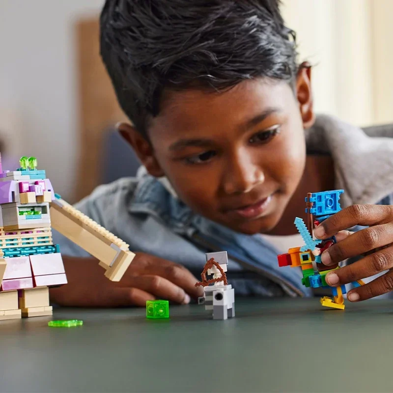 Детские Строительные Блоки Moc World 21257 Игрушечная Модель Swine Glutini Для Мальчиков