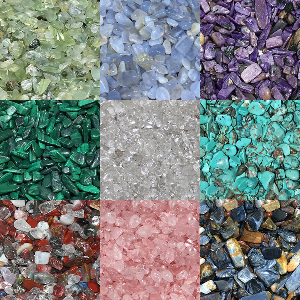 

Natural Gravel Rough Crystal Semi-precious Stone Specimen Ornamental Reiki Healing House Treasure Fish Tank Ornamental