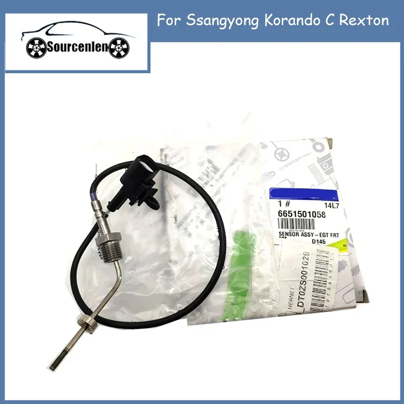 

New Genuine Egt Frt Sensor Assy 6651501058 For Ssangyong Korando C Rexton