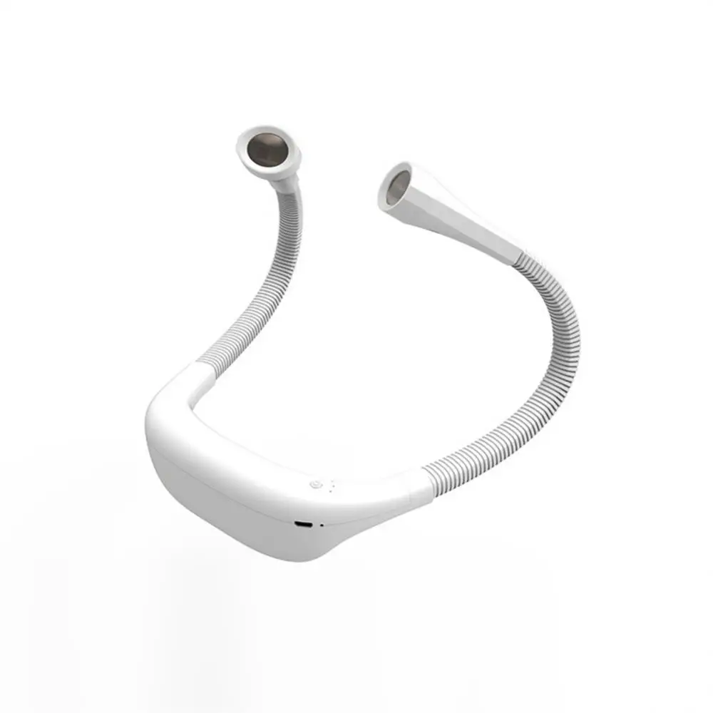 

Neck Reading Light Novelty Flexible Neck Lights Handsfree Book Light Hanling Read Lamp Portable USB Rechargeable Book