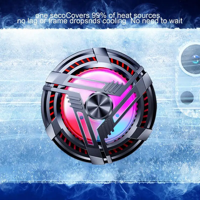 Магнитный кулер-радиатор с полупроводниковым RGB-чипом