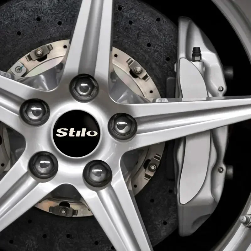 4 шт. 56/60/65 мм центральные наклейки на автомобильные колеса для Fiat Stilo Logo 500 ARGO BRAVO