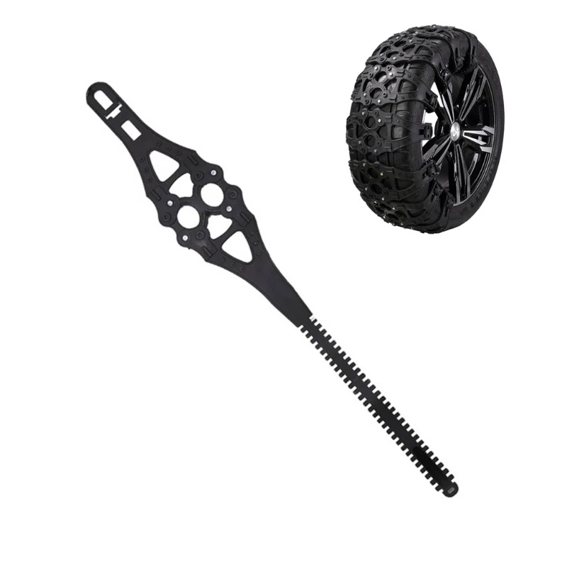 

Car Tire Snow Chains Outdoor Driving Safety Chains Rainy Sonw Days Mud Road Vehicle Anti-skid Chain Supplies D7YA