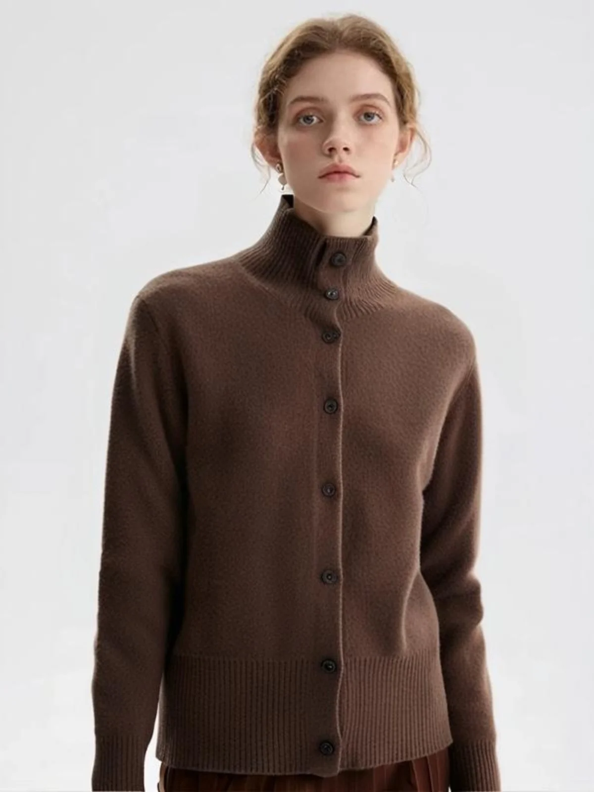 Высококачественная двусторонняя носимая водолазка из ангоры женский весенний