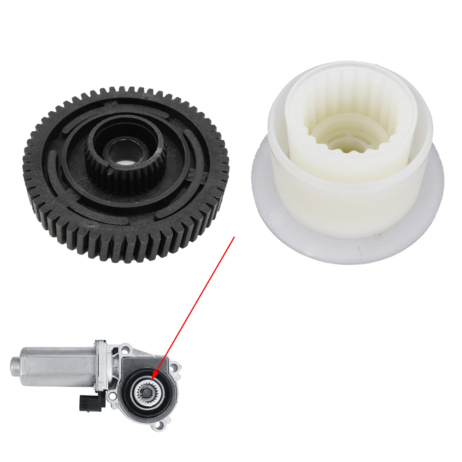 

Car Transfer Case Motor Gear For BMW X3 X5 X6 E83 E53 E70 F15 F85 F25 ATC400 ATC500 ATC700 Actuator Motor Repair Kit Accessories