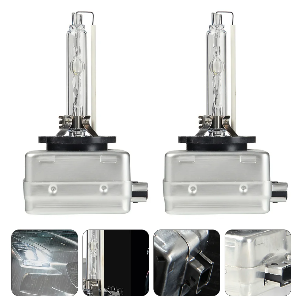

1 Pair Automobile Xenon Lights Super Bright Car Head Lamps Xenon Lamp HID Light Bulb