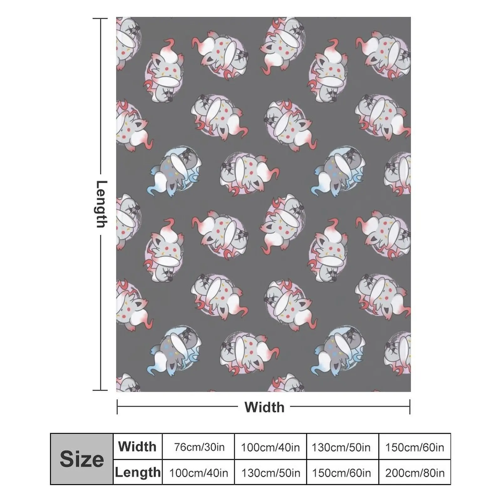 Hisuian Zorua бесшовное одеяло с узором фланелевые тонкие одеяла большие