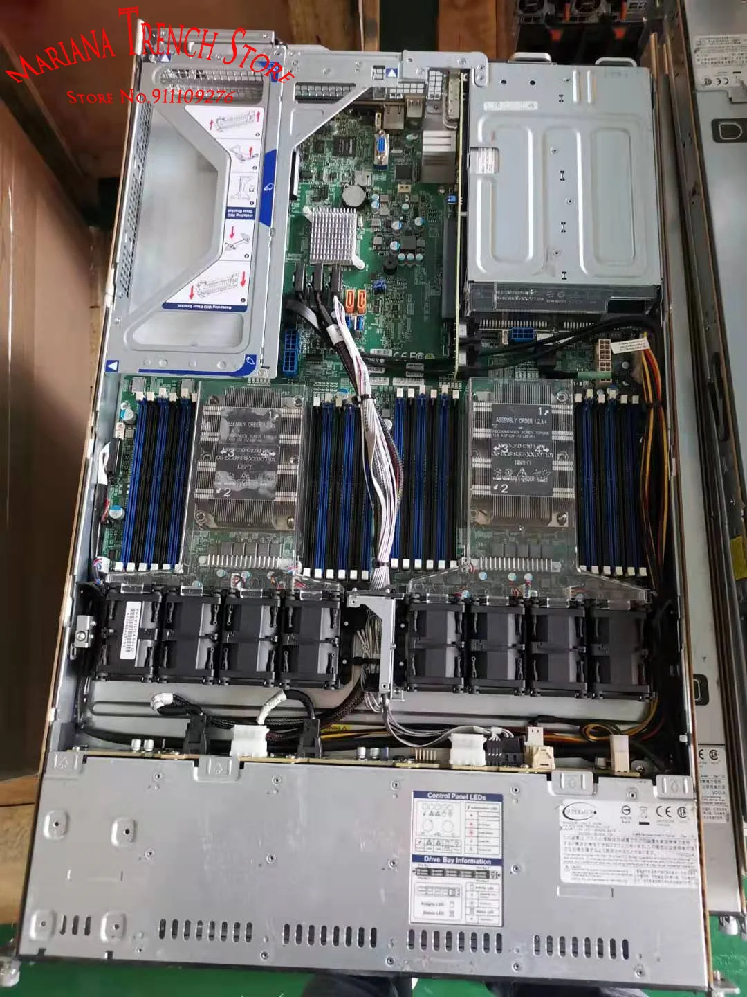Материнская плата X11DPU для серии Supermicro Ultra масштабируемые процессоры Xeon LGA-3647 DDR4