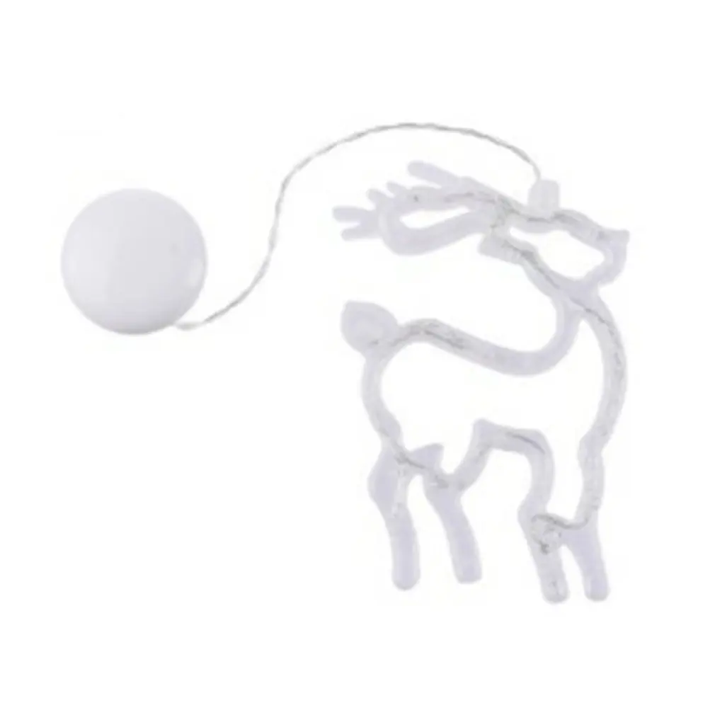 

Creative LED Christmas String Lights Santa Claus Reindeer Star Moon Hanging Lamp Battery Party Wedding Bedroom Decoration