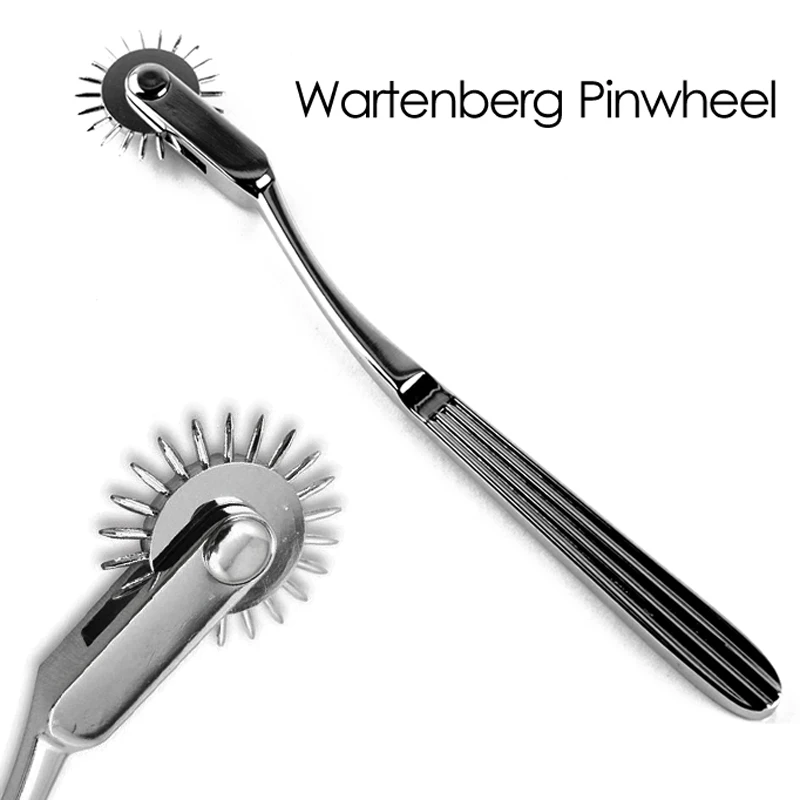 

Medical Wartenburg Skin Nerve Test Rolling Pinwheel Deluxe Roller Percussor Massage Diagnostic Neurological Reflex Hammer Tool