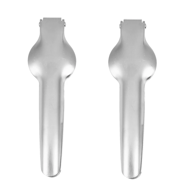 

2X Premium 2-In-1 Quick Chestnut Clip Nut Cracker Sheller Walnut Pliers Metal Nut Opener Stainless Steel Kitchen Tools