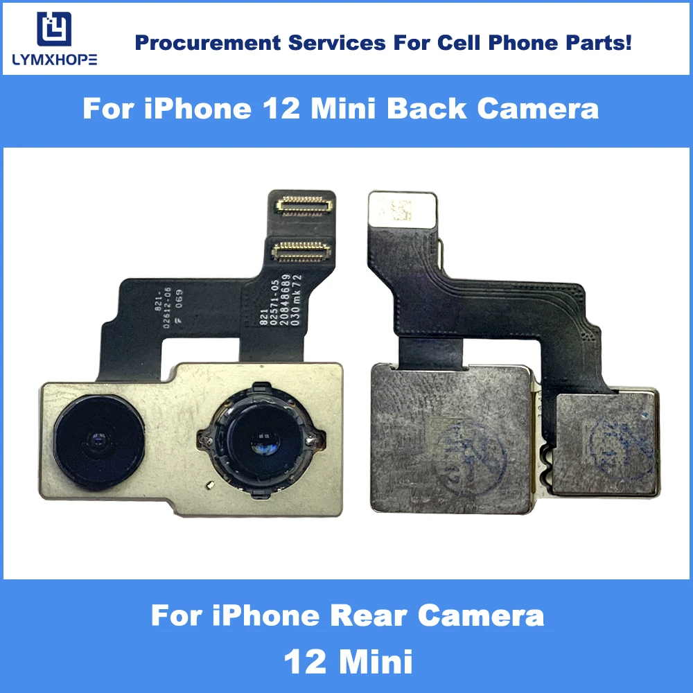 Задняя камера для iPhone 12 мини задняя задний основной объектив гибкий кабель
