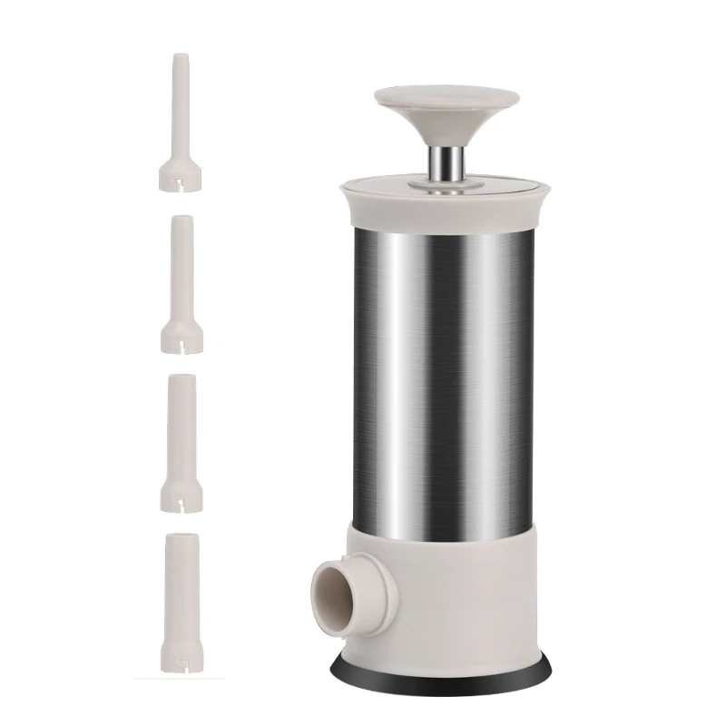 

X6HD бытовые колбасные изделия из нержавеющей стали, вертикальный колбасный шприц, домашняя колбасная машина, быстрое наполнение колбасок дл...