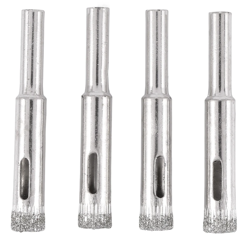 

50 Pcs Diamond Coated Drill Bit For 8 Mm Diamond Pointed Hole Saw, For Ceramic Tiles, Glass, Kitchen Ceramics, Marble