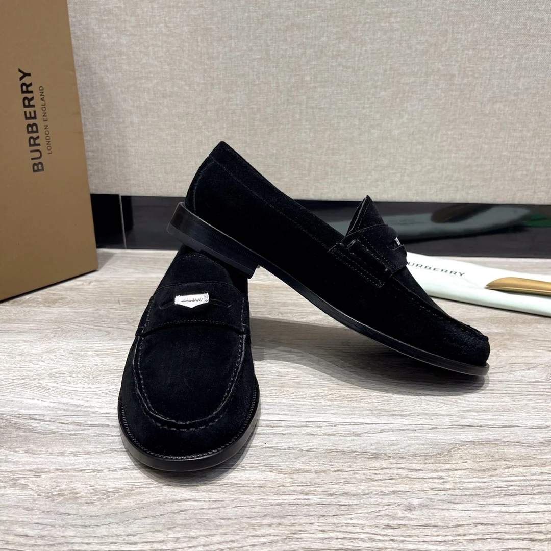 Мужская Burberry повседневная обувь из натуральной кожи Дышащий и стильный подходит