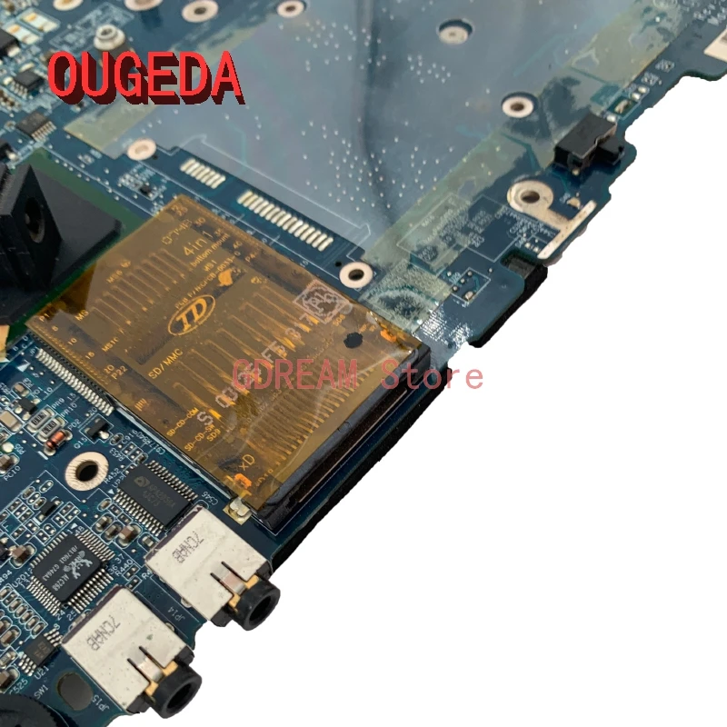 Материнская плата OUGEDA для ноутбука Toshiba Satellite A200 A205 системная K000057510 K000057110 с ГПУ