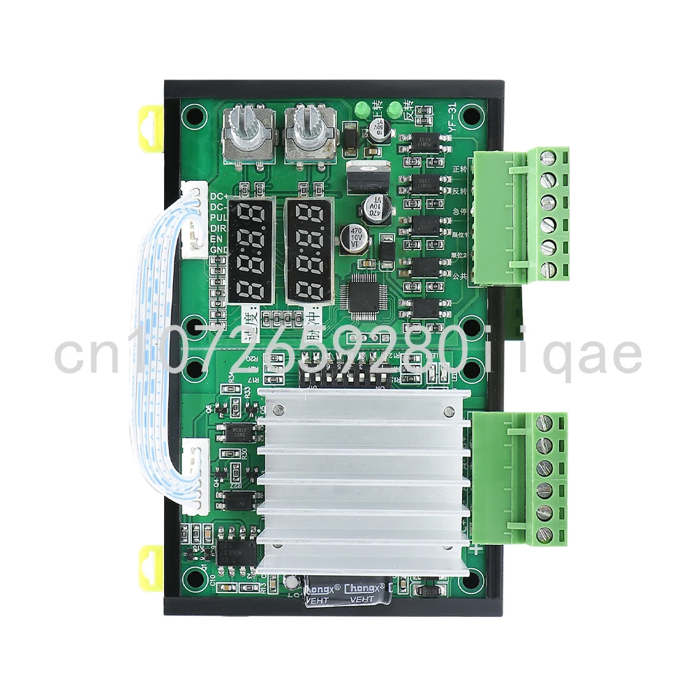 

Single Axis Controller Stepper Motor Control Board Drive Pulse Forward and Reverse Cycle Speed Regulation for CNC
