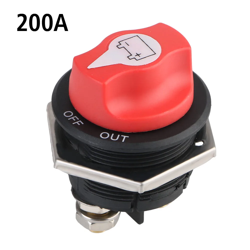 50A 100A 200A 300A DC 12V Разъединительный изолятор питания Комплект выключателя для