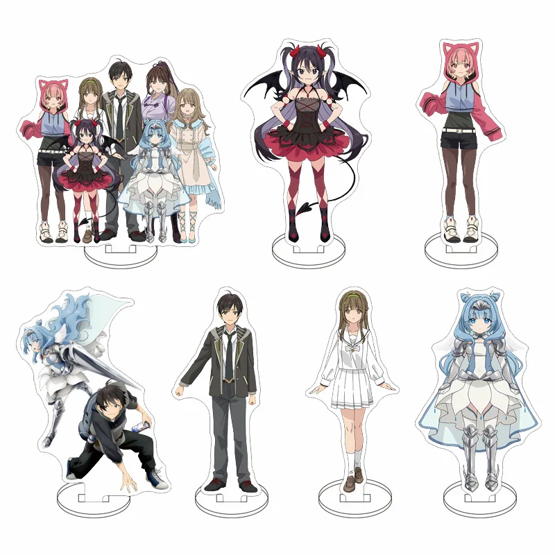 Фото МАГАЗИН ЗАВОДА 15 СМ Аниме Mob kara Hajimaru Tansaku Eiyuutan Модель Косплей Персонажи Орнамент Аксессуары Коллекция товаров Подарки №3